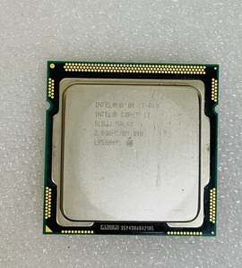 CPU インテル Core i7-860 2.80GHz SLBJJ LGA1156 i7 プロセッサー Intel Core i7 860 中古動作確認済み