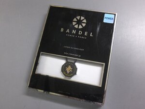 【未使用未開封・在庫品】BANDEL バンデル GORDON ゴードン コラボ ネックレス 40cm ブラック×ゴールド