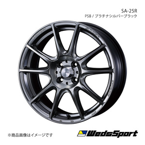 WedsSport/SA-25R オデッセイ RB3/RB4 アルミホイール1本【16×7.0J 5-114.3 INSET52 PSB】0073700