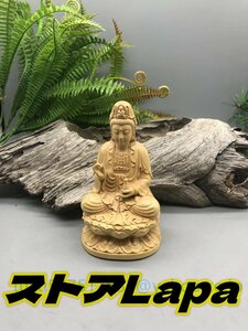 極上品 観音菩薩 仏教彫刻 開運風水 精密細工 仏師で仕上げ品 観音菩薩像