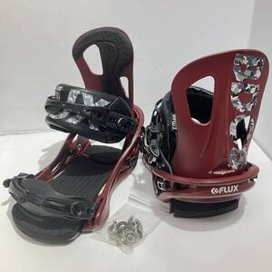 (志)FLUX/フラックス TT バイディング スノーボード ビンディング サイズML(25-27.5) ワインレッド 14-15 Bindings スノボ(I)0110U