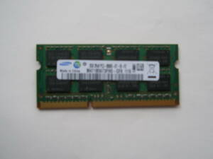 ノート用 メモリ 2GB PC3-8500S (DDR3-1066)　動作確認済 BIOSの起動OK（写真あり）