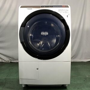 【中古品】 日立 / HITACHI ビッグドラム BD-SV110B 左開き　ヒートリサイクル乾燥 2018年製 11kg シャンパン 30017021