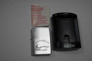 コレクション整理 USS KITTY HAWK CV63 米海軍 航空母艦 空母 キティホーク ZIPPO ジッポー 2007年製 MADE IN USA 美品 エッチング