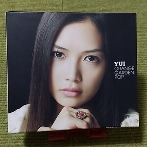 【名盤！】YUI ORANGE GARDEN POP 初回盤 ブックレット付き オレンジ ベストCDアルバム best CHE.R.RY チェリー GLORIA Rain summer song 