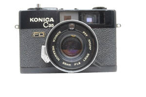 ★ジャンク★KONICA C35 FD 黒 ブラック BLACK#8279