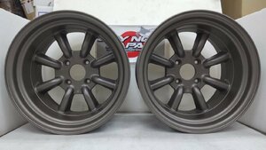 【在庫あり即納】RS Watanabe R TYPE 16×9.5J-19 4H-114.3 新マグカラー/ 16インチ ワタナベ アルミホイール 2本