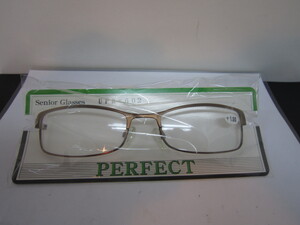 ♪老眼鏡 PERFECT UPR-602 +1.00　度入り　中古品②