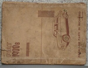 FIAT 1900B SPARE PARTS CATALOG