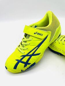 衝撃プライス！【最強スタメンの1足！】履き心地抜群モデル！【asics レーザービームFE-MG】上質スニーカー/蛍光黄青/jp23cm