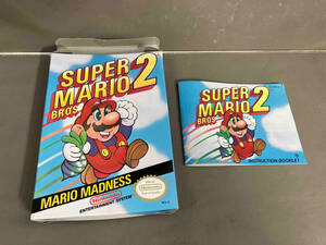 ジャンク 【箱・取説のみ】北米版NES SUPER MARIO BROS.2 スーパーマリオ2 ファミコン Nintendo Entertainment System