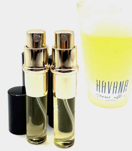 ★aramis・VINTAGE HAVANA POUR ELLE EAU DE PALFUM NATURAL SPRAY ★3.5ml入×2本・超希少ヴィンテージモデル(メーカー廃盤・入手困難)