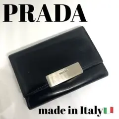 PRADA ✨プラダ レザー 6連キーケース 正規品　イタリア製