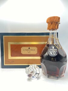 【同梱不可】COURVOISIER クルボアジェ エクストラ VOC バカラ ※箱ややダメージ有 替え栓付き 750ml 40% 未開栓 古酒 Z055147