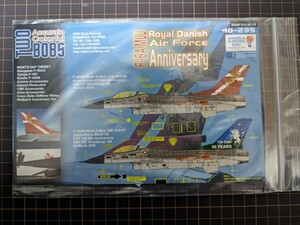 Twobobs 1/48 F-16A MLU Royal Danish Airforce Anniversary ハセガワ タミヤ キネティック トゥーボブス 48-235