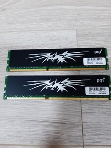 ★☆pqi DDR3-1333 CL9-9-9-24 pqi 4GB(2GB×2）☆★