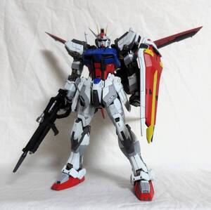 ★MG 1/100 GAT-X105 エールストライクガンダム Ver.RM 塗装済 完成品★機動戦士ガンダムSEED リマスター★バンダイ ガンプラ