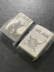 zippo モンスターハンター 2点 ゴア マガラ リオレウス 狂竜戦線 特殊加工 希少モデル 2016年製 MONSTER HUNTER GORE MAGALA LIOLAEUS