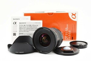 Sony SAL1118 11-18mm F/4.5-5.6 Aマウント用 交換レンズ 元箱付き