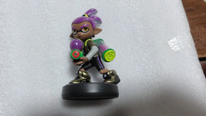 ●国内正規品 amiibo アミーボ ボーイ パープル 限定色 美品 スプラトゥーンシリーズ 動作確認済●