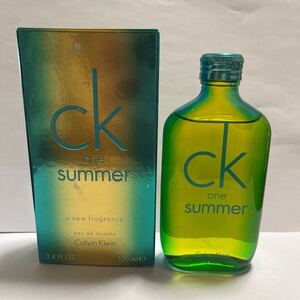 Calvin Klein カルバンクライン シーケーワン サマー 2014100ml