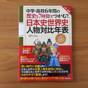 中学・高校6年間の歴史を7時間でつかむ!日本史世界史人物対比年表 カラー図解