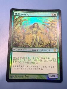 foil大量出品中 MTG 社交の達人/Joiner Adept foil 日本語版 フィフス・ドーン 5DN 状態SP程度 マジック・ザ・ギャザリング 