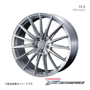 F ZERO/FZ-4 インプレッサWRX STI GDB ブレンボキャリパー E型～ アルミホイール1本【18×8.0J 5-114.3 INSET45 ブラッシュド】0039942