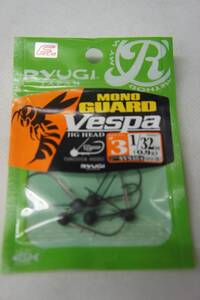 RYUGI (リューギ）/MONO GUARD VESPA モノガードヴェスパ SVS184　フックサイズ #3　1/32oz(0.9g) 5ケ入り