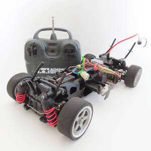 K11-s834 タミヤ 1/10 TL-01 シャーシ マブチモーター RS-540 P-80F アドスペックSP プロポ 電動RC 走行確認済