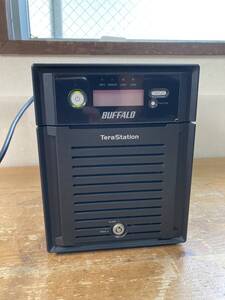 廃棄前最終出品 Buffalo バッファロー TeraStation TS-XL 62430yo NAS HDD 付 500GB X 4個