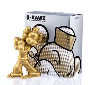 NECESSARIES TOY FOUND ATION制作『B-KAWZ（ビコウズ）』　新品未開封　フィギュア　kaws デザイナーズtoy 限定２５０体