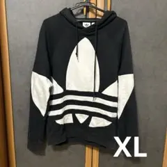 アディダス adidas ビッグロゴ パーカー XL