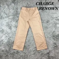 CHARGE RENOWN ストレートパンツ 薄手 カジュアル シンプル