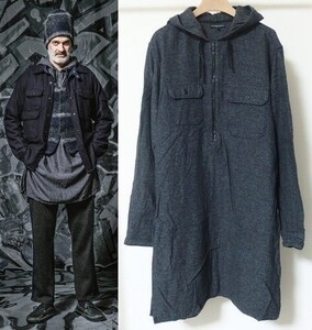 Engineered Garments エンジニアードガーメンツ Long Bush Shirt Broken Twill ロング ブッシュ シャツ M