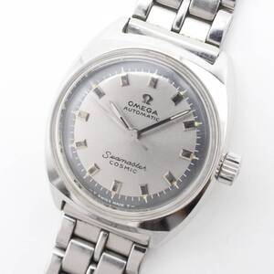 【OMEGA オメガ】 Seamaster Cosmic シーマスター コスミック 565009-TOOL 101 自動巻き/AT レディース 腕時計 シルバー文字盤 稼働