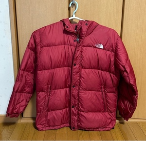 THE NORTH FACE ノースフェイス ダウンジャケット 赤系 レッド系 サイズ：L