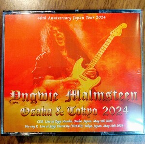 YNGWIE MALMSTEEN CD Blu-ray イングヴェイ マルムスティーン 三枚組 RISING FORCE