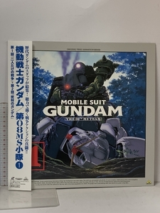 43 LD アニメ 機動戦士ガンダム 第08MS小隊 1 ブックレット付き バンダイビジュアル 帯付き 両面ディスク レーザーディスク