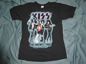 送料185円・R92■ KISS Tシャツ　Lサイズ　(c)2001 THE FAREWELL TOUR