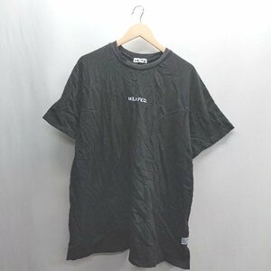 ◇ ⊂ MILKFED. ミルクフェド 綿 半袖 Tシャツ サイズ ワンサイズ ブラック系 メンズ E