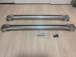 ベンツ　GL550 X164 ルーフ ベースキャリア　 ルーフレール　純正　メッキ　美品