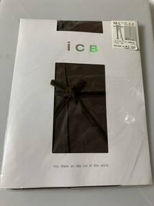 【送料無料】 アツギ hosiery icb lace up tights バックライン 足首ベロアテープ付 ココア ダイヤマチ付 atsugi タイツ