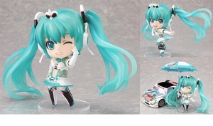 新品☆ ねんどろいど レーシングミク 2012ver. 個人スポンサー特典(グットスマイルカンパニー,巡音ルカ 鏡音リン,初音ミク,音街ウナ,心響) 