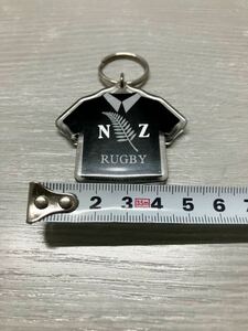 送料無料 ① NZ キーホルダー RUGBY オール ブラックス NEW ZEALAND ラグビー ALL BLACKS ユニフォーム オールブラックス 画像参照 NC NR