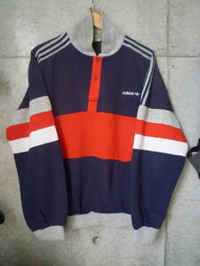 【激レア】70s～80s フランス製 Ventex adidas アディダス スウェットシャツ ヴィンテージ vintage 90s 