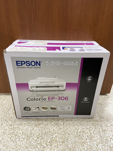 新品 未開封品 エプソン プリンター A4 インクジェット カラリオ EP-306