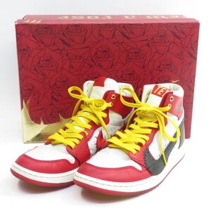 153 NIKE × テヤナ・テイラー ナイキ W AIR JORDAN 1 ZM AIR CMF 2 SP エアジョーダン ズーム FJ0604-601 US11 28cm 箱有 ※中古