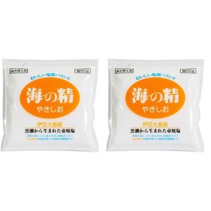 海の精 やきしお 詰替用60g×2袋 焼き塩