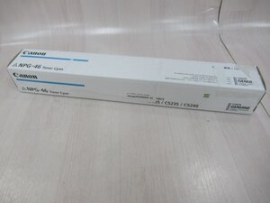 ΩSSK 100※未使用品 Canon キャノン トナーカートリッジ NPG-46 (シアン)　純正トナー